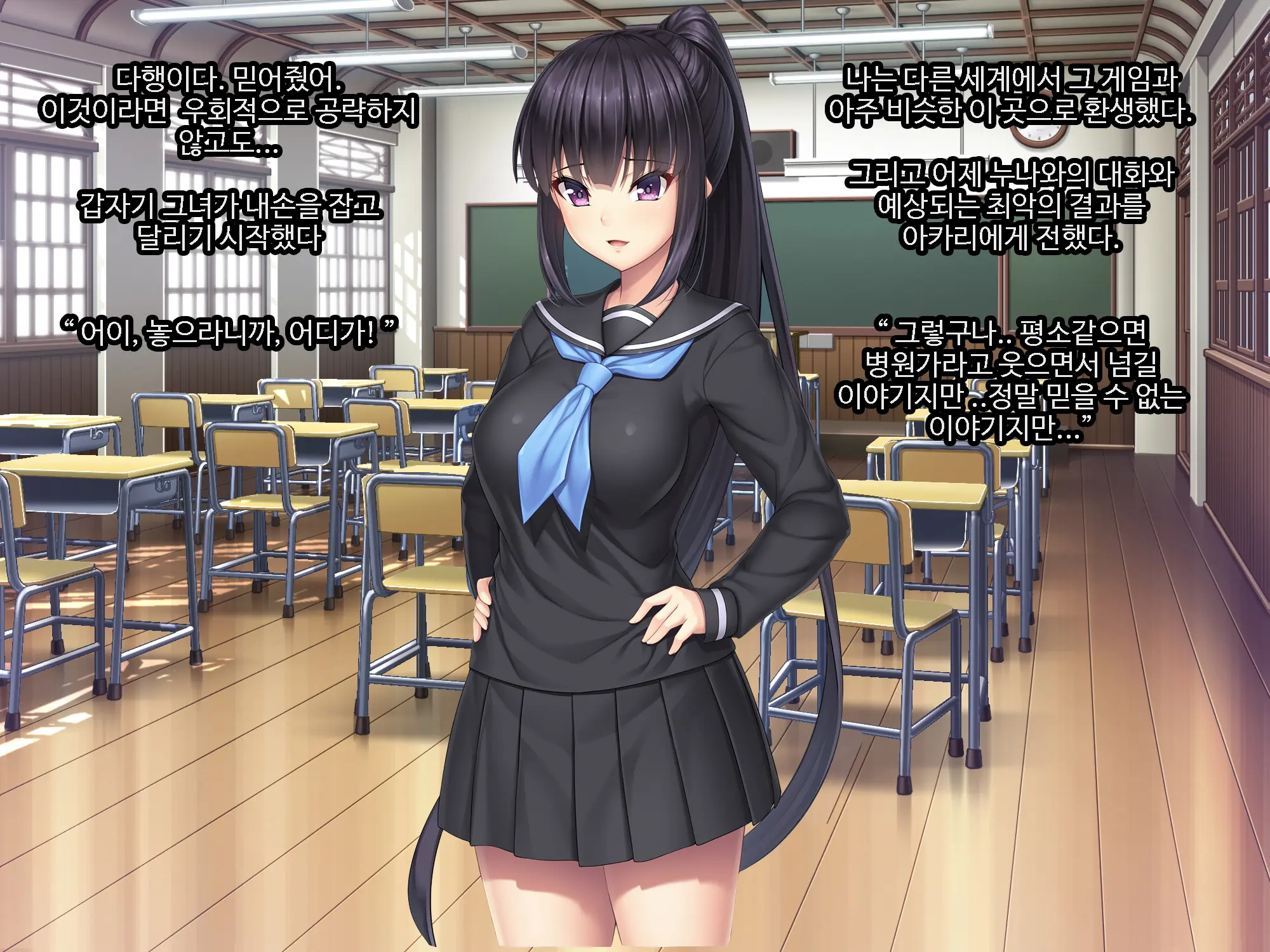 Galge No Heroine O Tasukeru Tame Ni. | 미연시 히로인을 돕기위하여